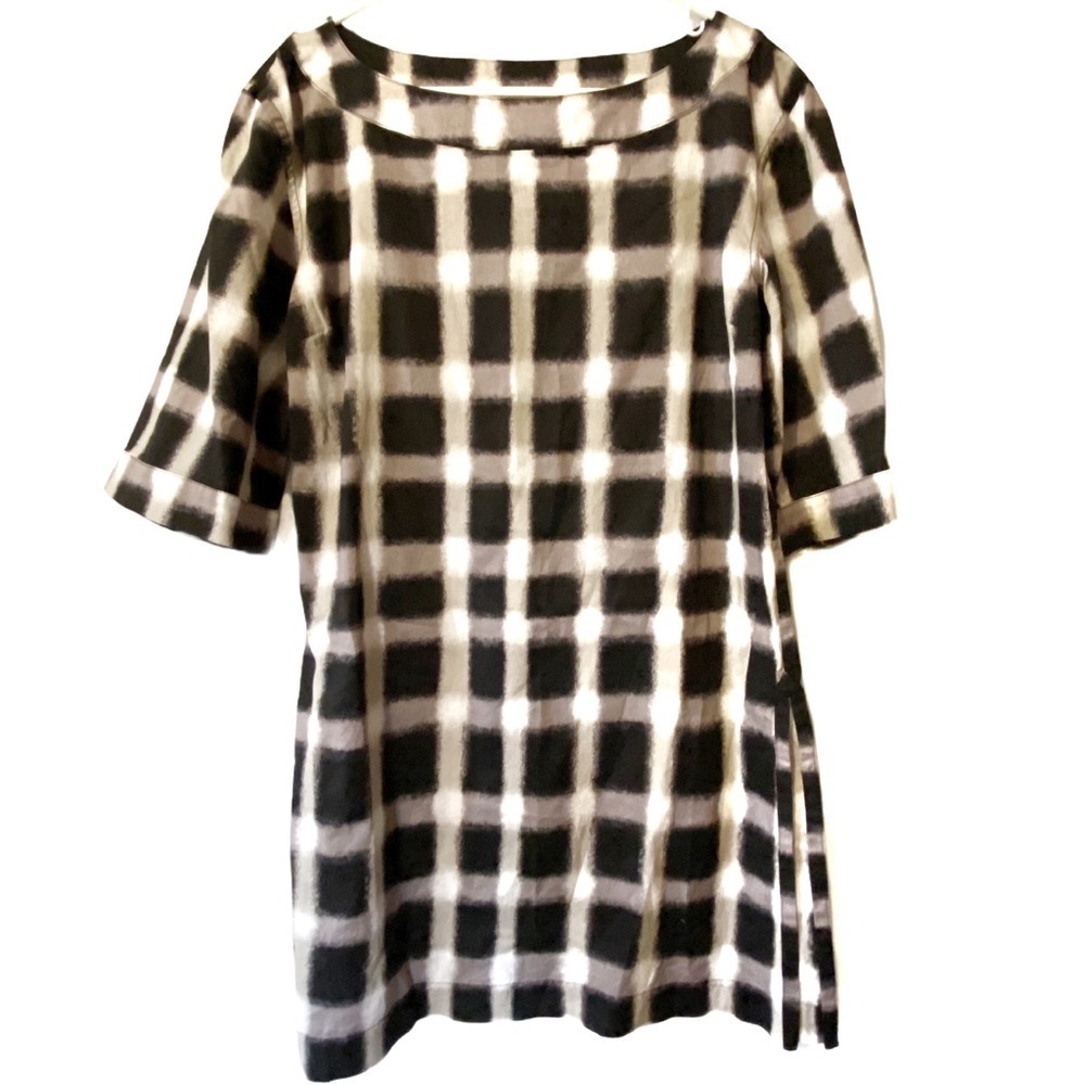 Marc by Marc Jacobs Swimwear Courtney Plaid Tunic Dress Beachy Mod Chic S NWT